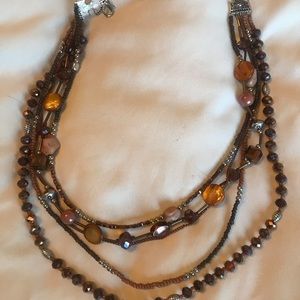 WHBM 5 strand Necklace